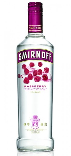 [0700-DG-SV-090253] Smirnoff Vodka Raspberry Twist 12/1L