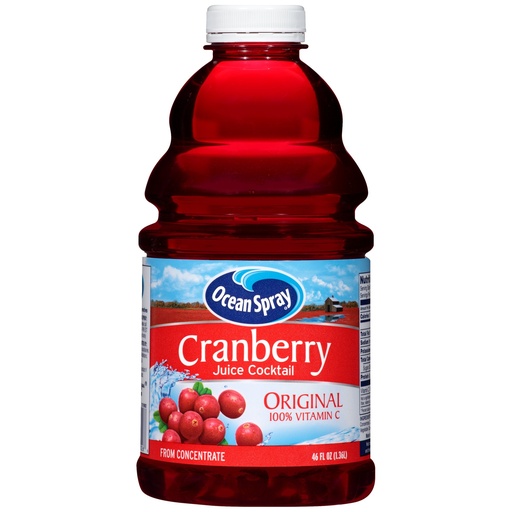 [1200-MS-UD-20026] Ocean Spray Cranberry Juice Cocktail 8/46 OZ