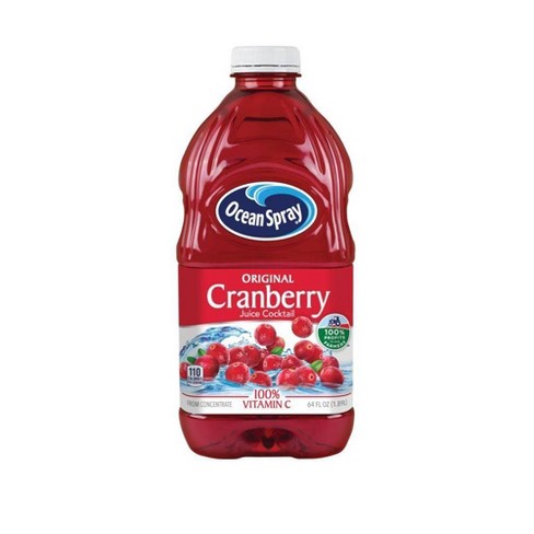 [1200-MS-CM-20027] Ocean Spray Cranberry Juice Cocktail 8/64 OZ