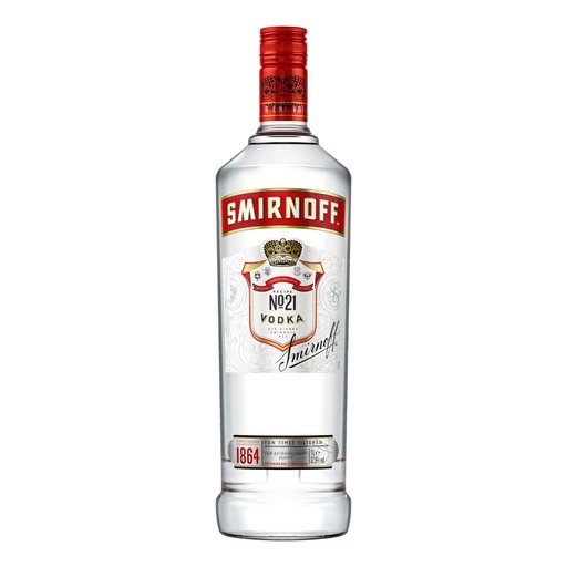 [B-0700-DG-SV-090246] Smirnoff Vodka Red 12/0.75 L